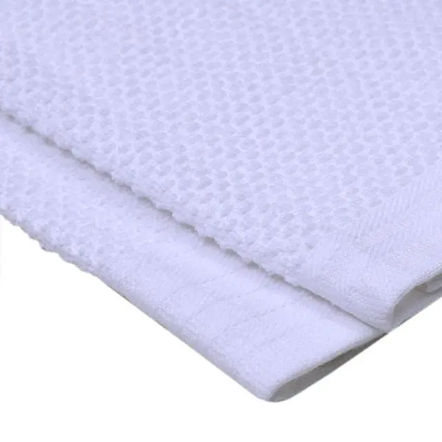 Alt view image 3 of 5 - Mainstays 12-Pack 16 in x 26 in Woven Kitchen Towel Set, Arctic White