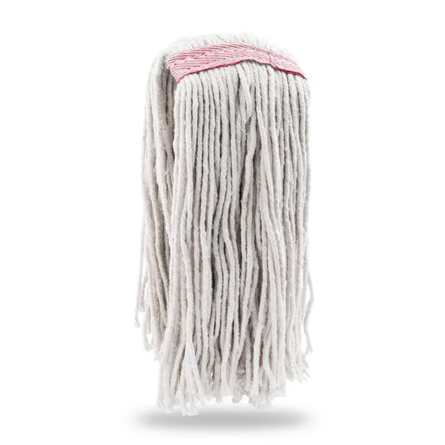 Alt view image 6 of 6 - Libman Heavy Duty Cut-End Cotton & Polyester Wet Mop Refill with Clip Attachment