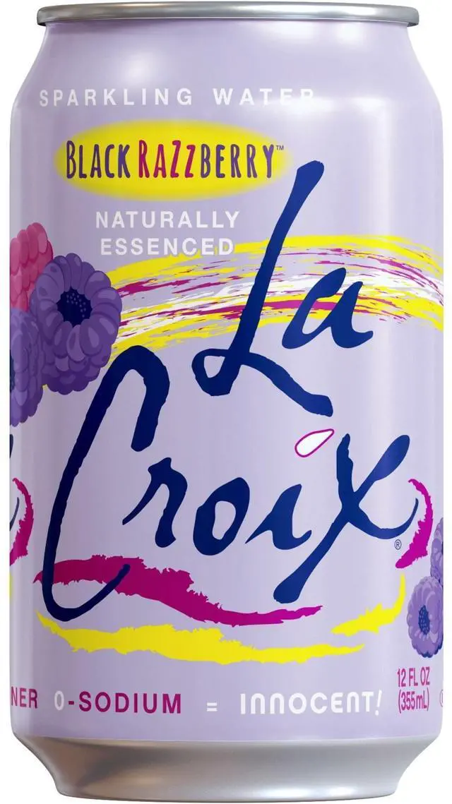 Main image of LaCroix Black Razzberry Sparkling Water 8pk/12 fl oz Cans, 8 Pack (Quantity)