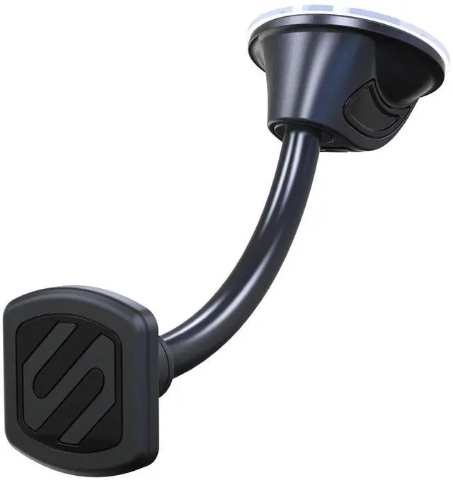 Alt view image 5 of 6 - Scosche MAGWDM Magic Mount Magnetic Car Windshield or Dash Phone Mount 360 Degree, Black