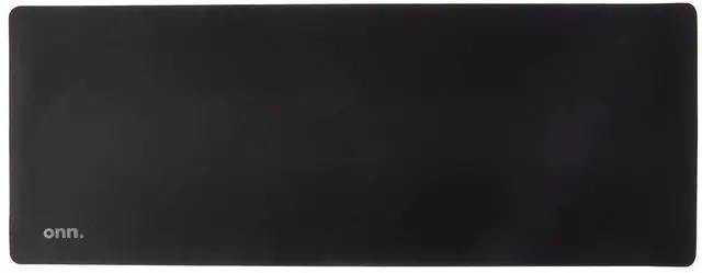 Main image of onn. Desktop Mouse Mat, Black, 32"x12"