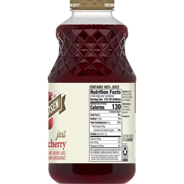 Alt view image 2 of 6 - R.W. Knudsen Family Just Tart Cherry Juice, 32-Fluid Ounce