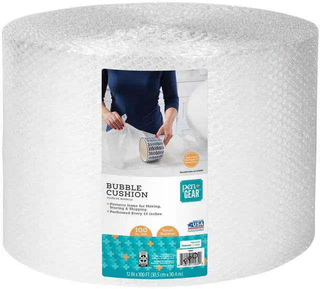 Main image of Pen + Gear 12" x 100' Bubble Cushion 3/16"
