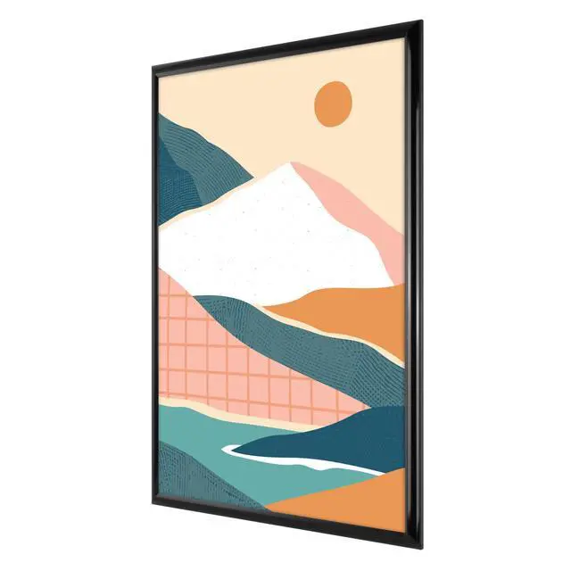 Alt view image 2 of 6 - Mainstays 20 x 28 Black Rounded Picture Frame