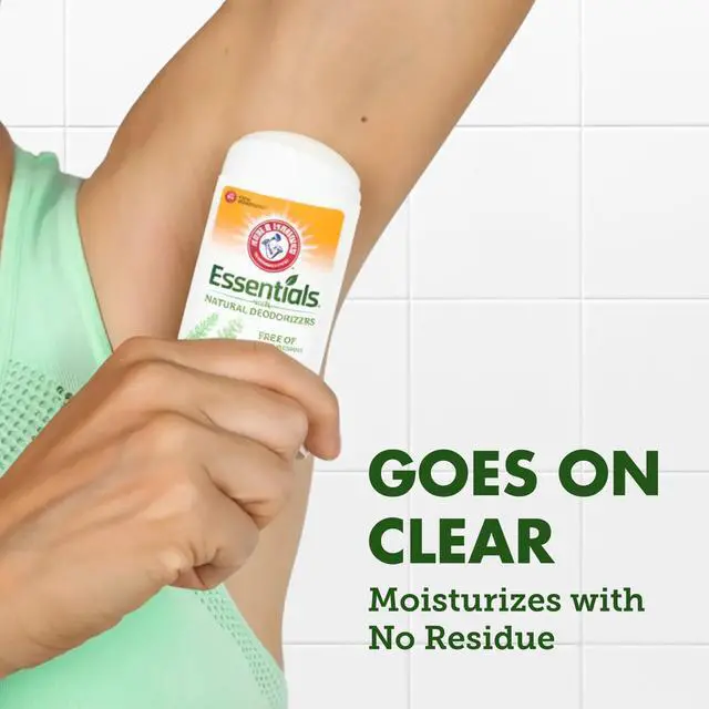 Alt view image 4 of 6 - ARM & HAMMER Essentials Deodorant, Fresh Rosemary Lavender, with Natural Deodorizers, 2.5 oz, 2 Ct