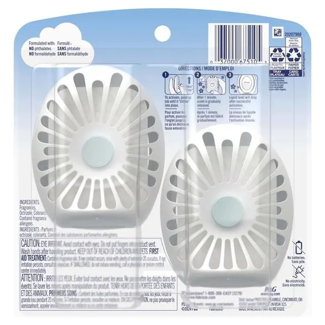 Alt view image 3 of 7 - Febreze BATH Air Freshener Gain Honey Berry Hula, 2 count
