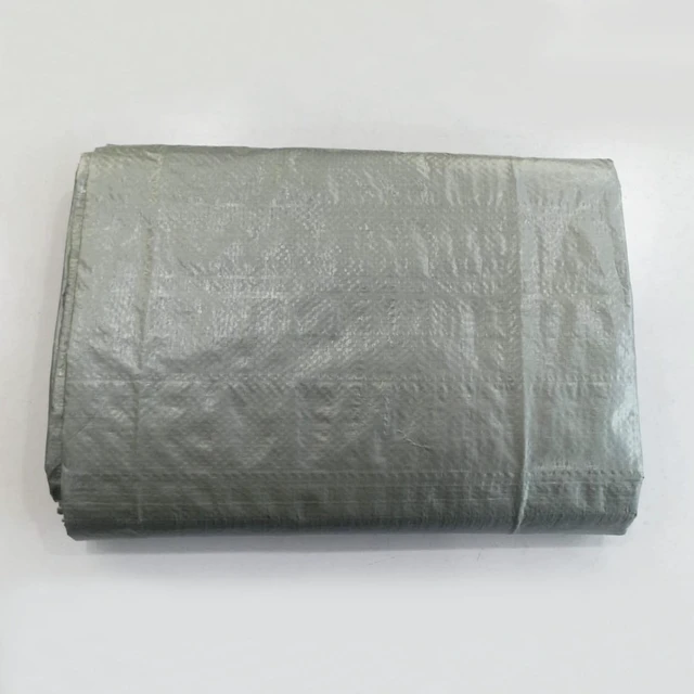 Alt view image 5 of 7 - Hyper Tough Medium Duty Polyethylene Tarp, Weather Resistant, 6 ft x 8 ft