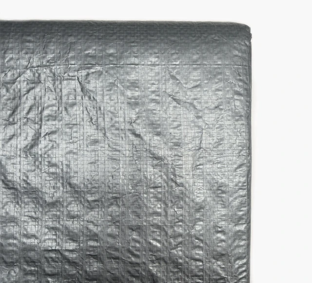 Alt view image 2 of 7 - Hyper Tough Medium Duty Polyethylene Tarp, Weather Resistant, 6 ft x 8 ft