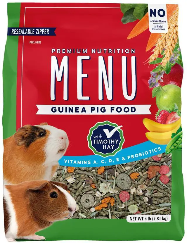 Main image of Vitakraft Menu Premium Guinea Pig Food 4Lb
