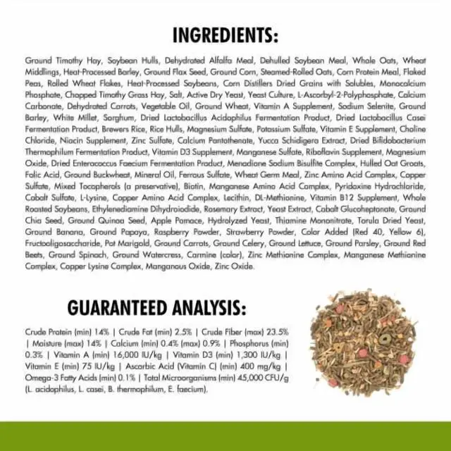 Alt view image 3 of 5 - Vitakraft Menu Premium Guinea Pig Food 4Lb