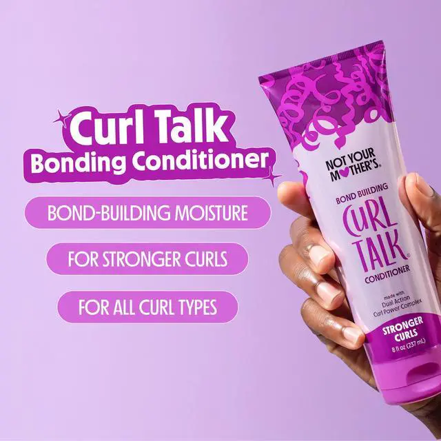 Alt view image 6 of 6 - Not Your Mother's Curl Talk Bond Building Conditioner for Curly Hair, 8 fl oz