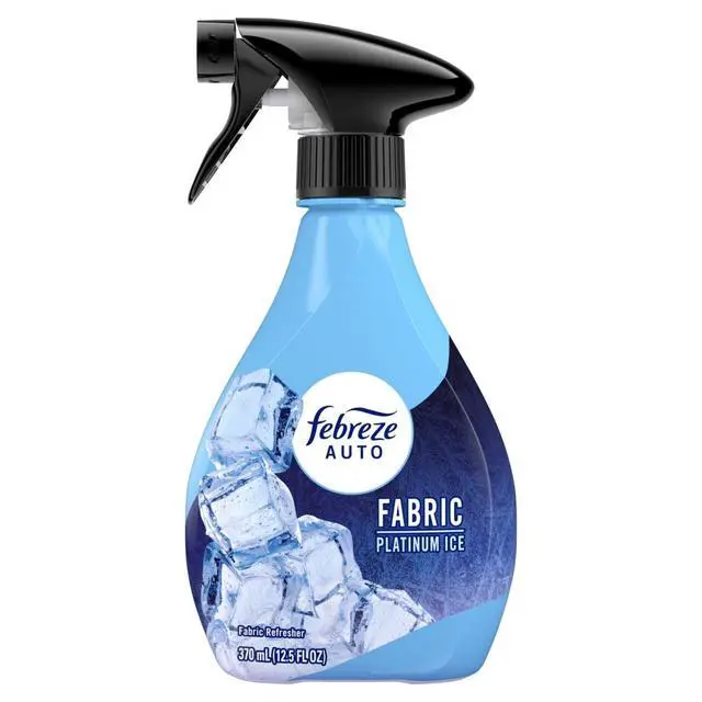 Alt view image 6 of 7 - Febreze AUTO Car Fabric Spray, Odor Fighting Air Freshener, Platinum Ice, 12.5 fl oz
