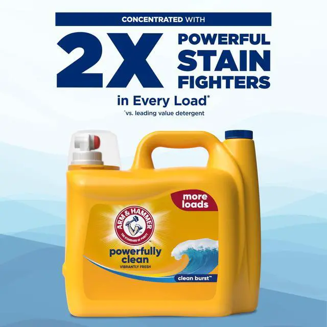 Alt view image 4 of 5 - ARM & HAMMER Clean Burst Liquid Laundry Detergent, 205 fl oz, 205 Loads