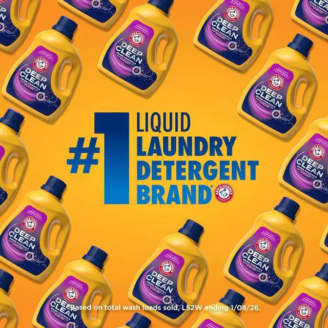 Alt view image 3 of 6 - ARM & HAMMER Deep Clean Odor Formula Liquid Laundry Detergent