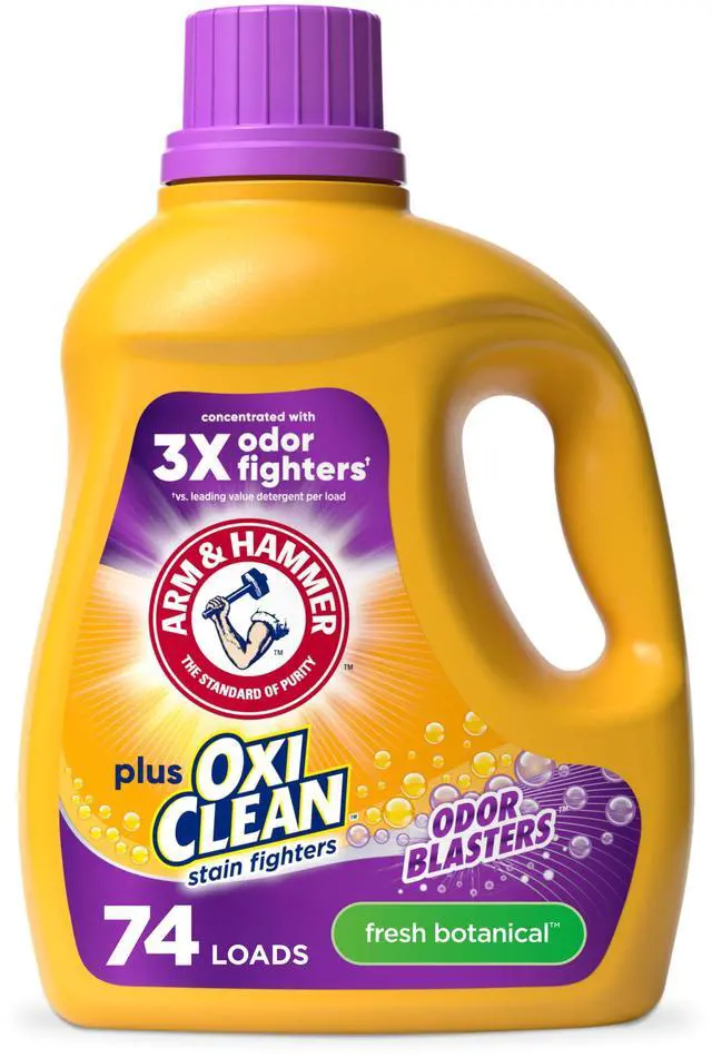 Main image of ARM & HAMMER Liquid Laundry Detergent, Plus OxiClean with Odor Blasters
