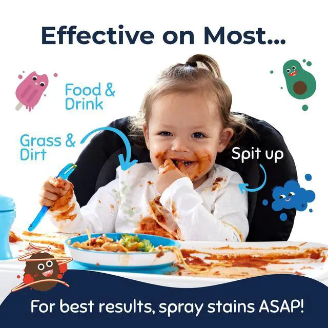 Alt view image 5 of 6 - Miss Mouth's Messy Eater Stain Treater Spray - Laundry Stain Remover, 4 Oz