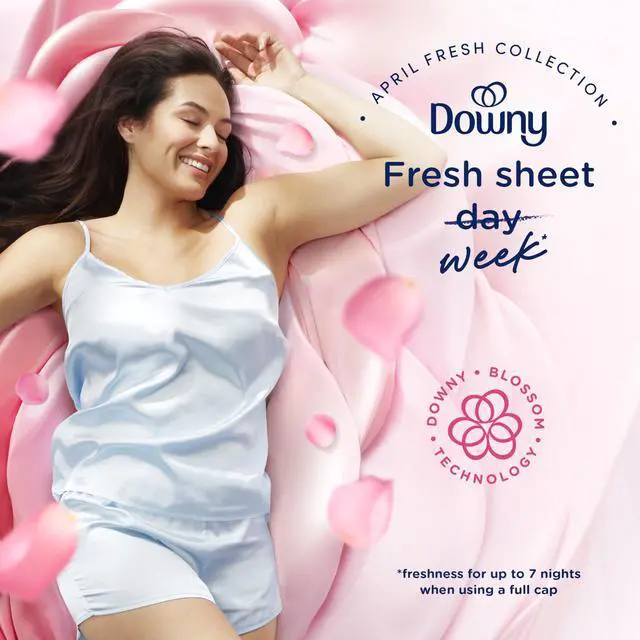 Alt view image 2 of 7 - Downy April Fresh Scent Liquid Fabric Softener, 111 fl oz, 150 Loads