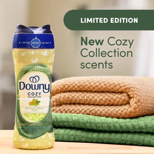 Alt view image 4 of 6 - Downy Cozy Collection Pistachio Cream Scent In-Wash Laundry Scent Booster Beads, 7.8 oz, Limited Edition Laundry Beads