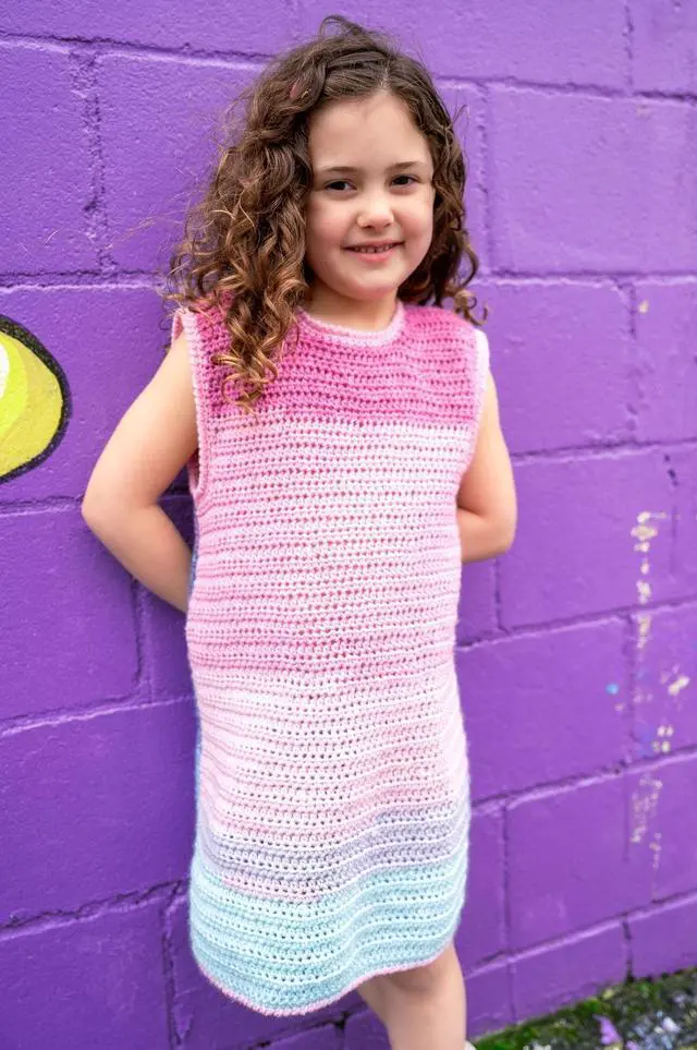 Alt view image 4 of 7 - Lion Brand Mandala Baby Narnia Self-Striping Light Acrylic Multi-Color Baby Yarn