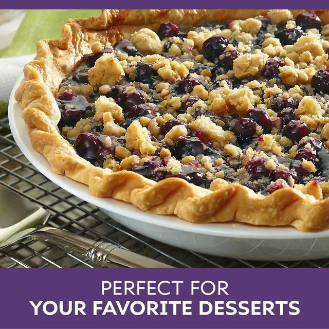 Alt view image 3 of 6 - Duncan Hines Wilderness More Fruit Blueberry Pie Filling and Topping, Ready to Use, 21 oz.