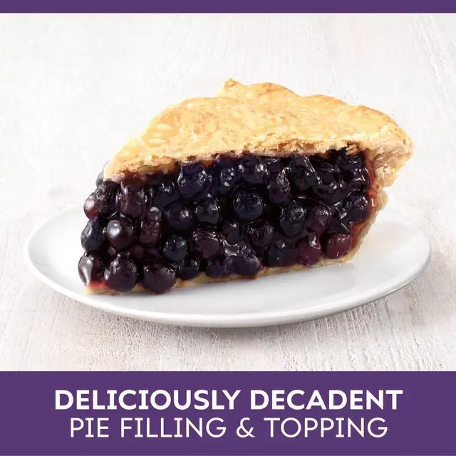 Alt view image 2 of 6 - Duncan Hines Wilderness More Fruit Blueberry Pie Filling and Topping, Ready to Use, 21 oz.