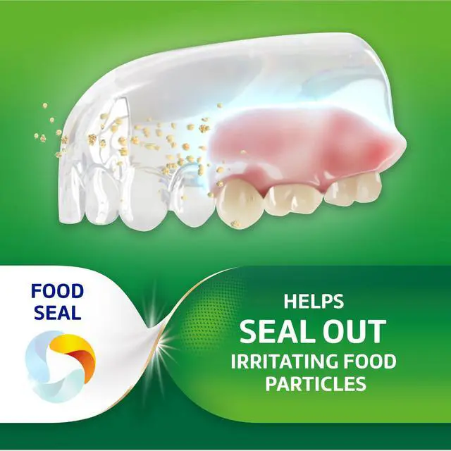 Alt view image 4 of 4 - Poligrip Free Denture Adhesive Cream, 2.4 Oz, Strong All-Day Hold, Food Seal