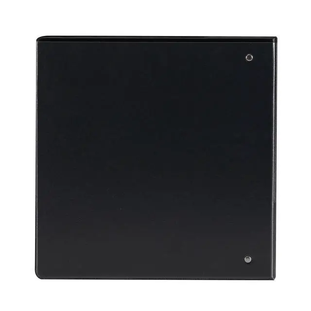 Alt view image 6 of 6 - Pen+Gear 3-Ring Durable View Binder, 2" D-Rings, Black, 1 Count