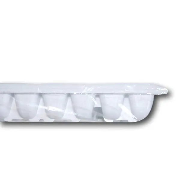 Alt view image 5 of 6 - Rubbermaid Quick Release Ice Cube Tray, Plastic, White, Rectangular (2 Pack)