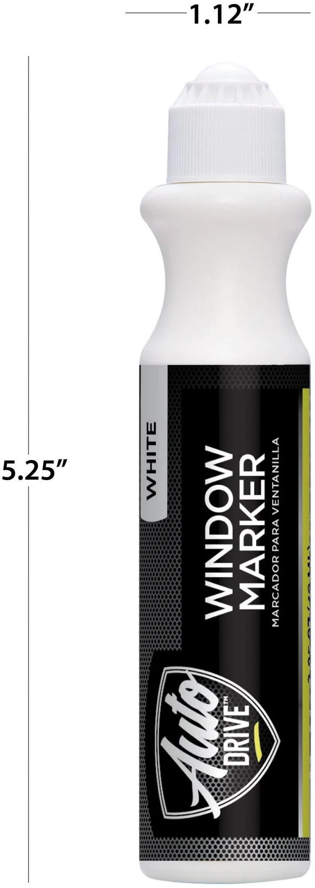 Alt view image 2 of 5 - White Auto Drive Automotive Window Marker - Weather-Resistant, Easy Cleanup