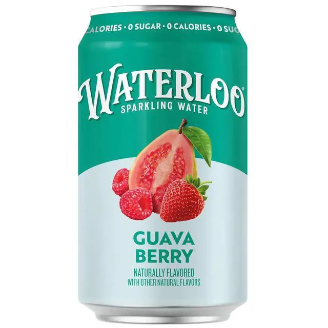 Alt view image 3 of 6 - Waterloo Sparkling Water Guava Berry 12 Fl Oz Cans Pack of 12