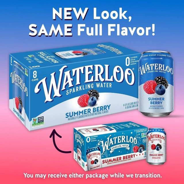Alt view image 4 of 6 - Waterloo Sparkling Water Summer Berry, 12 Fl Oz Cans, Pack of 12