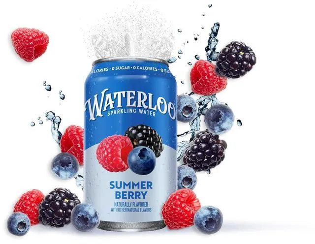 Alt view image 6 of 6 - Waterloo Sparkling Water Summer Berry, 12 Fl Oz Cans, Pack of 12