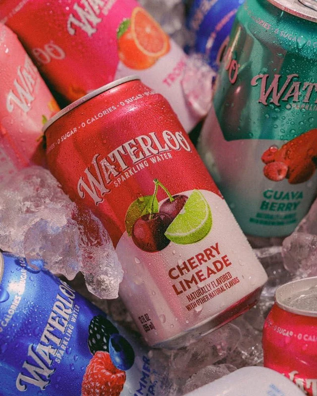 Alt view image 6 of 6 - Waterloo Sparkling Water Cherry Limeade 12 Fl Oz Cans (Pack of 12)