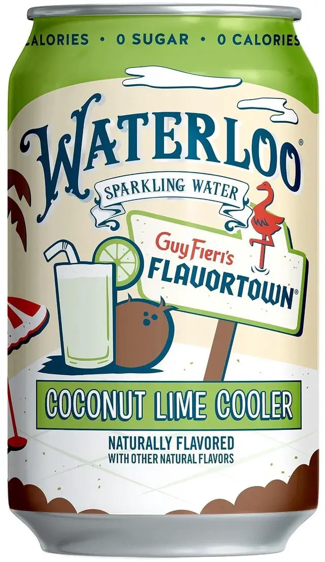 Alt view image 5 of 7 - Waterloo Sparkling Water Coconut Lime Cooler, 12 Fl Oz Cans (Pack of 12)