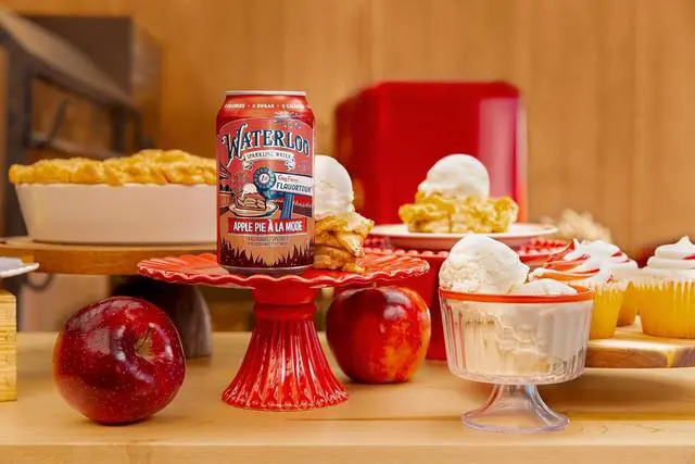 Alt view image 2 of 7 - Waterloo Sparkling Water Apple Pie A La Mode, 12 Fl Oz Cans (Pack of 12)