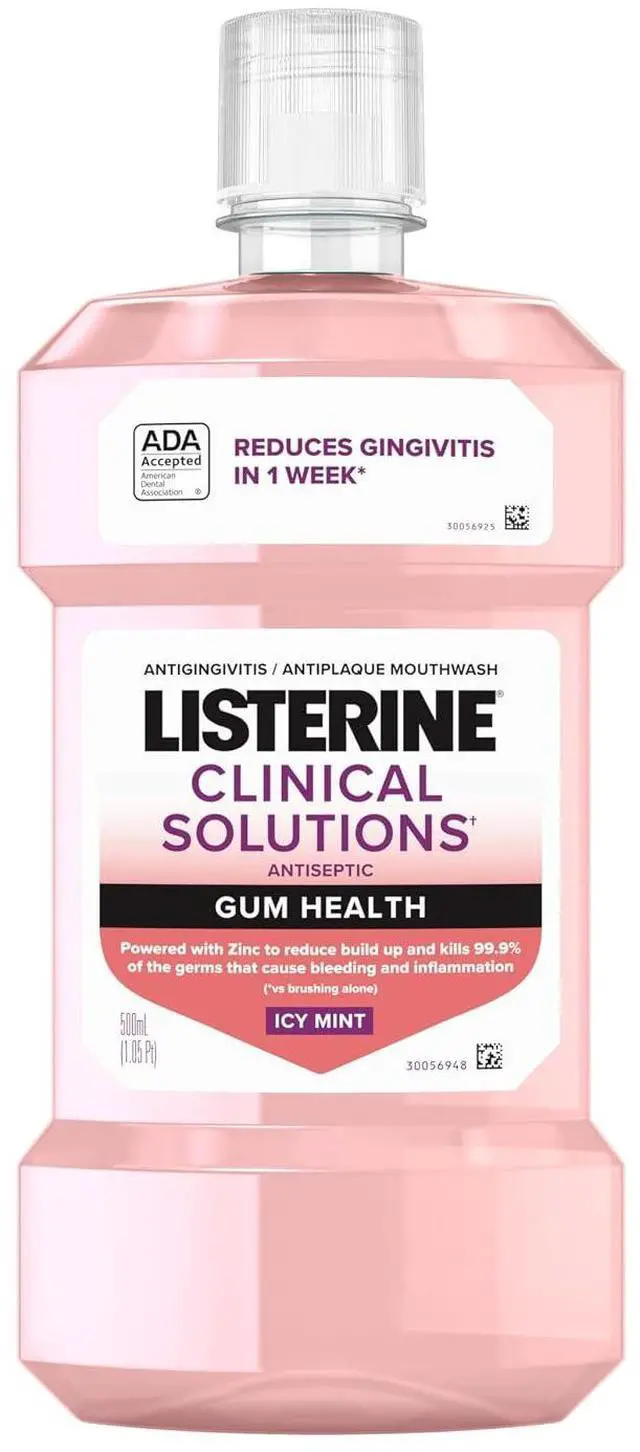 Main image of Listerine Clinical Solutions Gum Health Mouthwash 16.9 fl oz / 500 mL