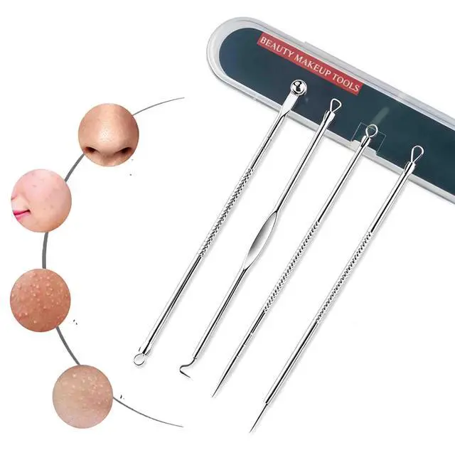Alt view image 2 of 7 - Blackhead Remover, Pimple Comedone Extractor Tool - Best Acne Removal Kit