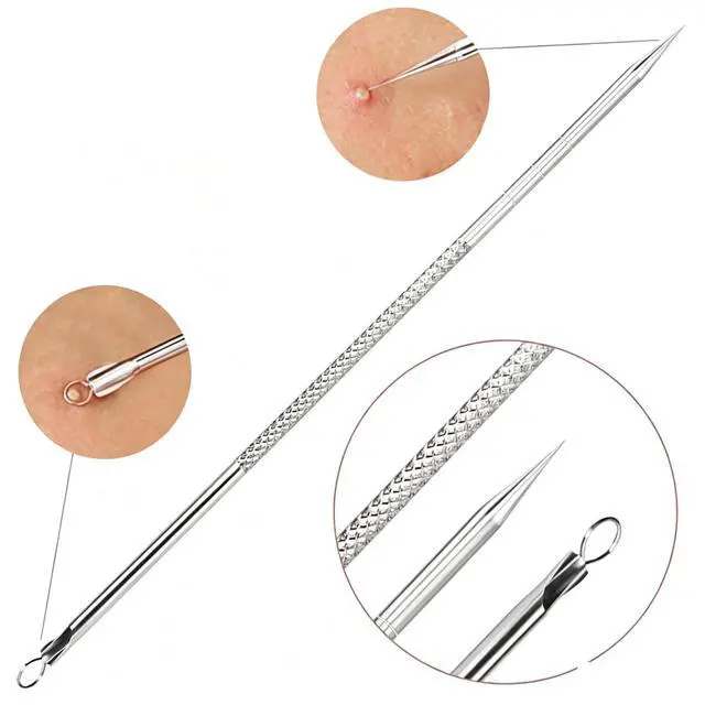 Alt view image 5 of 7 - Blackhead Remover, Pimple Comedone Extractor Tool - Best Acne Removal Kit