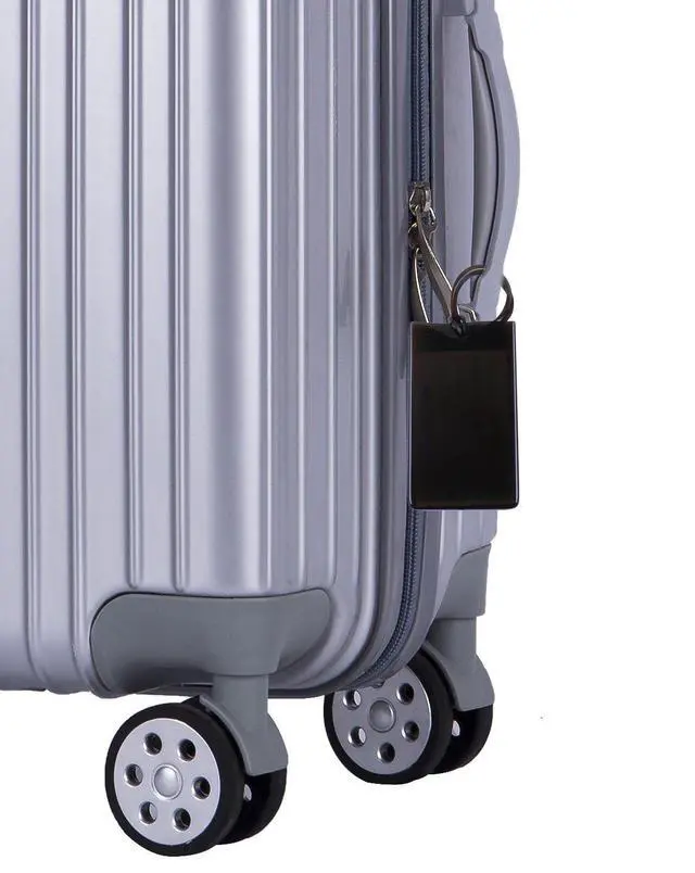 Alt view image 4 of 5 - AI-DEE Flexible Travel Luggage Tags 2-Pack - Name ID Labels Set for Suitcases