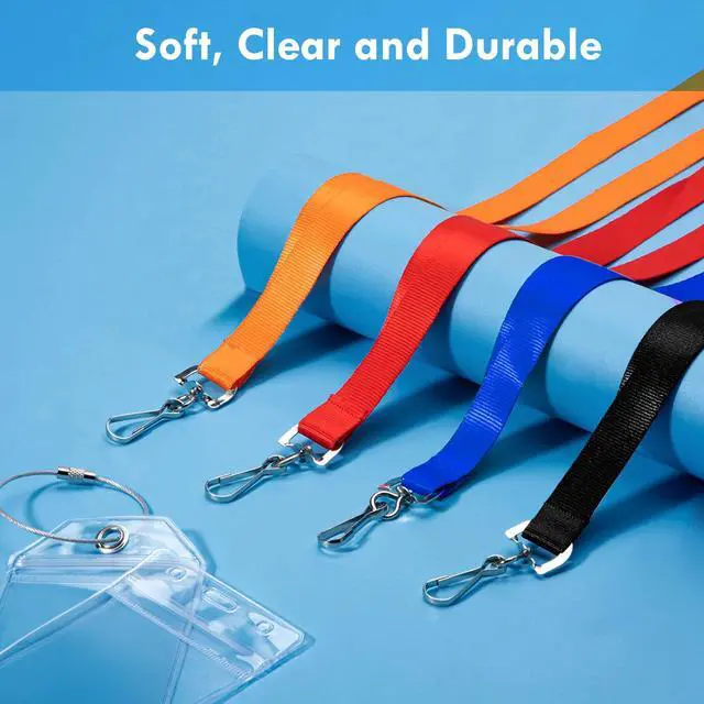 Alt view image 4 of 7 - 12 in 1 Luggage Tags and Cruise Lanyard for Ship Cards, Colorful Ship Lanyards with Waterproof Badge Holders