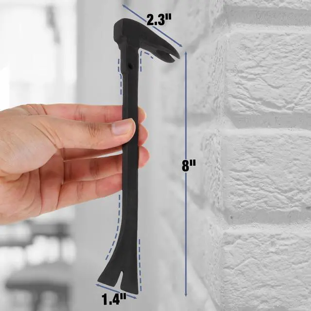 Alt view image 5 of 6 - Bates- Cats Paw Nail Puller, 8-Inch, Pry Bar, Mini Pry Bar, Small Pry Bar, Flat Pry Bar, Pry Bars, Tool Pry Bar, Hammer Pry Bar, Crowbar, Mini Crowbar, Crowbar Tool, Nail