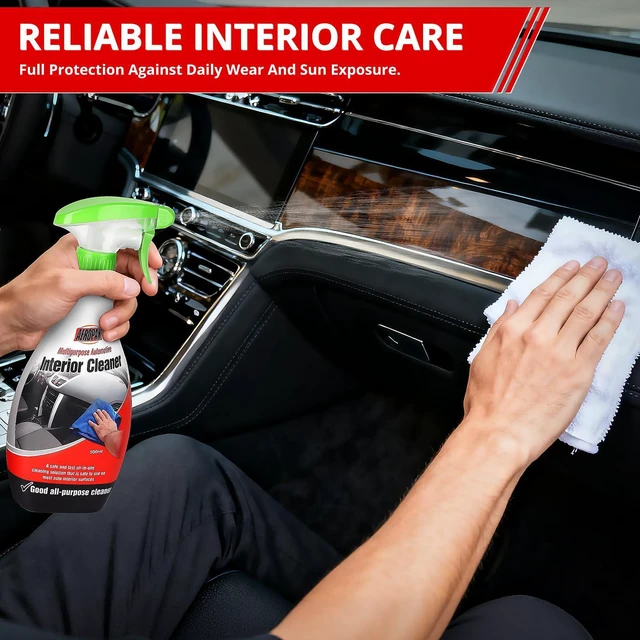 Alt view image 5 of 7 - All Surface Multipurpose Car Interior Cleaner Spray 500ml
