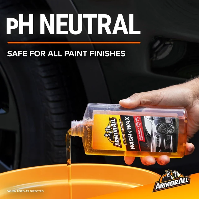 Alt view image 4 of 7 - Armor All Ultra Shine Car Wash and Wax 16 Fl Oz, Car Wax and Cleaner for Cars, Trucks and Motorcycles