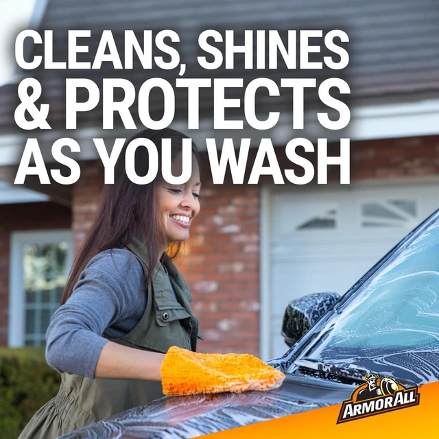 Alt view image 5 of 7 - Armor All Ultra Shine Car Wash and Wax 16 Fl Oz, Car Wax and Cleaner for Cars, Trucks and Motorcycles