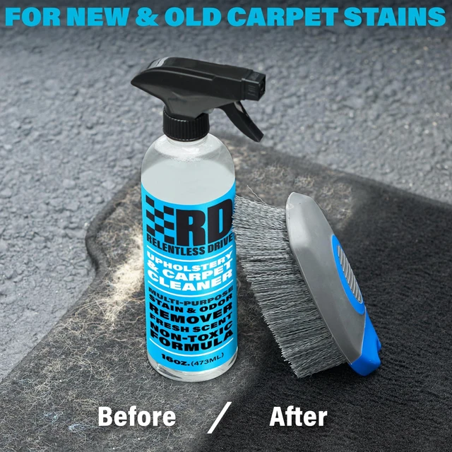 Alt view image 4 of 6 - Relentless Drive Car Carpet & Upholstery Cleaner Kit - Seat Cleaner
