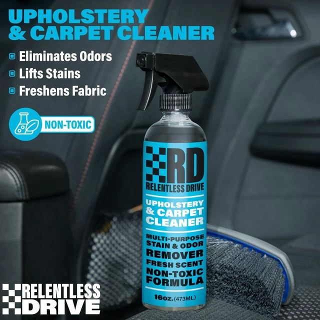Alt view image 6 of 6 - Relentless Drive Car Carpet & Upholstery Cleaner Kit - Seat Cleaner