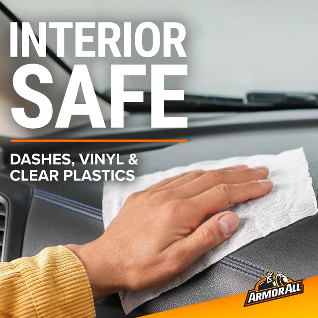 Alt view image 4 of 6 - Armor All Car Cleaning Wipes, 90 Count Canister