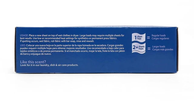 Alt view image 6 of 7 - Clorox Fraganzia Dryer Sheets Lavender Eucalyptus 80 Count