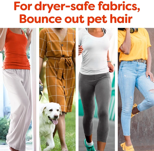 Alt view image 5 of 7 - Bounce Pet Hair and Lint Guard Mega Dryer Sheets, Fresh Scent, 50 Count, with 3X Pet Hair Fighters