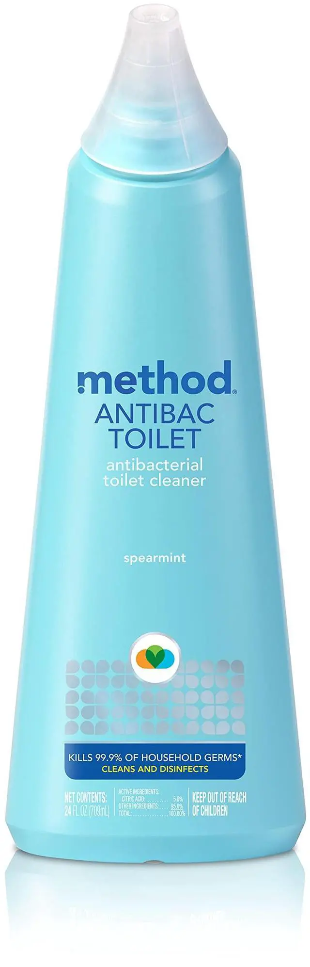 Main image of method Spearmint Antibacterial Toilet Bowl Cleaner, 24 fl oz